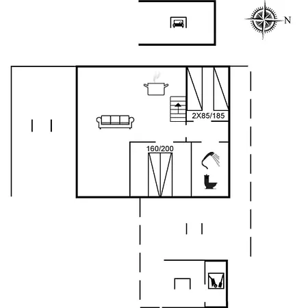 Fani - 200m From The Sea By Interhome * 德斯泰德